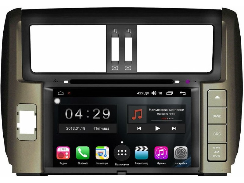 Магнитола Android 8 Toyota LC Prado 150 (2009-2013) FarCar A065