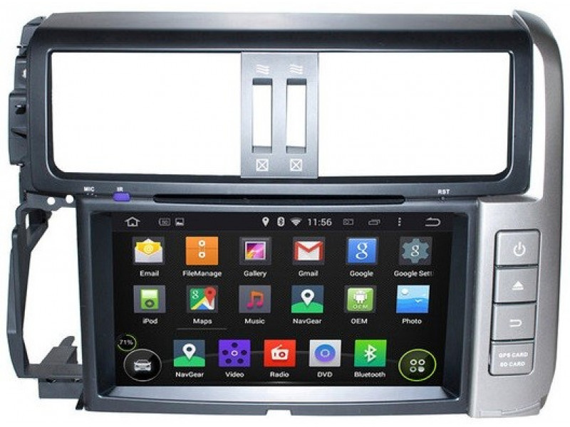 Магнитола Android 10 Toyota LC Prado 150 (2009-2013) Carmedia KD-8015-P6