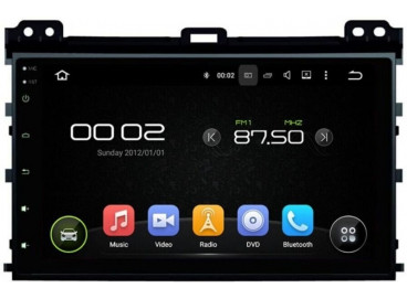 Штатное головное устройство Android 9 Toyota LC Prado 120 (2002-2009) Carmedia KD-9026-P5