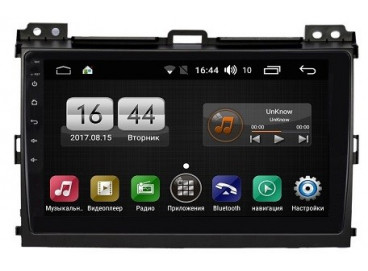 Штатная магнитола Android 8 Toyota LC Prado 120 (2002-2009) FarCar LX456R