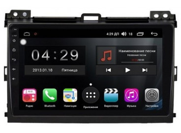 Штатное головное устройство Android 9 Toyota LC Prado 120 (2002-2009) FarCar RL456R