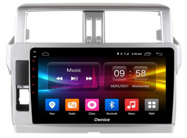 Штатная магнитола Android 9 Toyota LC Prado 150 (2014-2017) Ownice G30 RS-1116