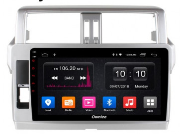 Магнитола Android 8 Toyota LC Prado 150 (2014-2017) Ownice G60 S1614V