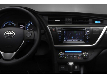 Штатное головное устройство CarMedia для Тойота Аурис (2012-2015)