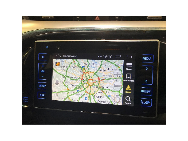 Навигация Toyota Hilux (Андроид навигатор в Тойота Хайлюкс)