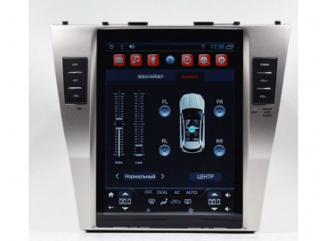 Штатное головное устройство CarMedia для Тойота Камри 40 (2006-2011) Tesla Style