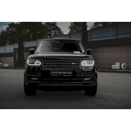 Замена экрана климат контроля Range Rover L405 