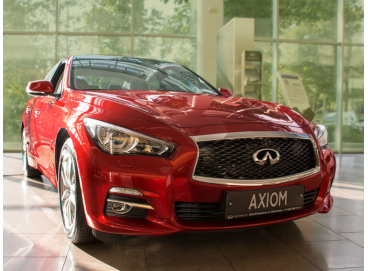 Штатный видеорегистратор AXIOM Wi-Fi на Infiniti Q50