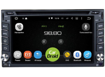 Штатная магнитола Android 9 Ниссан Тиида (2004-2014) Roximo 2DIN CarDroid RD-1002D