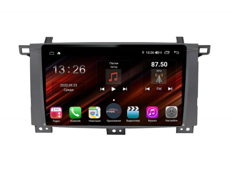 Головное устройство Toyota Land Cruiser 100 (2002-2007) Android 10.0