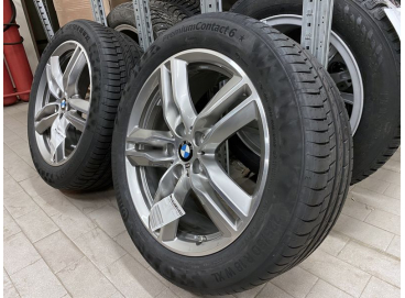 Летние шины BMW X1 F48 и X2 F49 (резина и диски R18) Double Spoke 570M