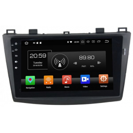 Штатное головное устройство Андроид 10 Мазда 3 BL (2009-2013) Carmedia KD-9035-P30