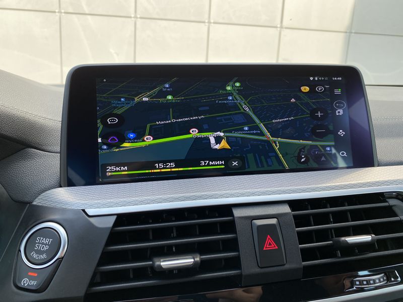 Android навигация BMW X3 G01