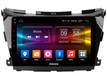 Штатная магнитола Android 8 Nissan Murano (2014-2020) Carmedia OL-1663-S9