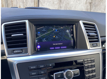 Навигация в Mercedes Benz GL W166 (Андроид навигатор Мерседес ГЛ Х166)
