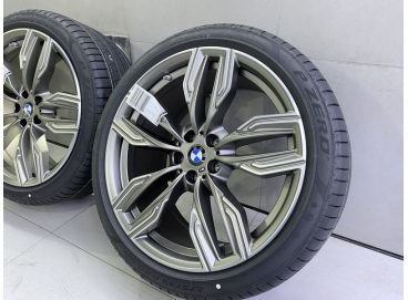 Летние колеса BMW 7 G11 и 6 G32 (резина и диски R20) Double Spoke 760M