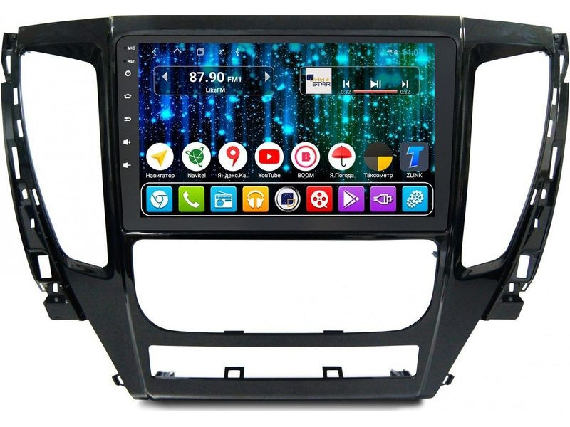 Головное устройство DS-7076HB-TS9-DSP Паджеро Спорт (2017-2018) Android 8.0