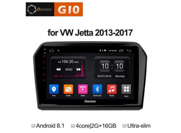 Штатная магнитола Android 8 Volkswagen Jetta 5, 6 (2005-2017) Ownice G10 S9911E