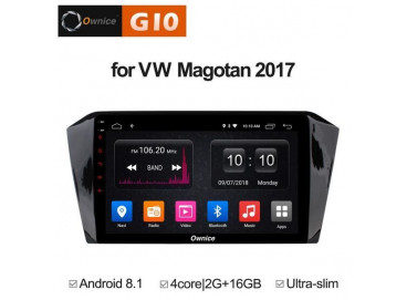 Штатная магнитола Android 8 Фольксваген Пассат Б8 (2015-2020) Ownice G10 S1902E