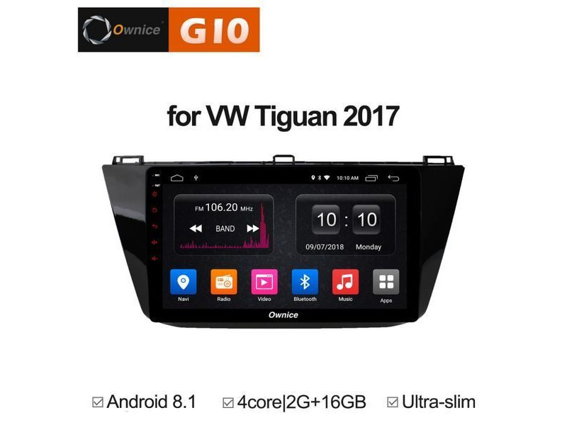 Головное устройство Volkswagen Tiguan (2017-2020) Android 8.0