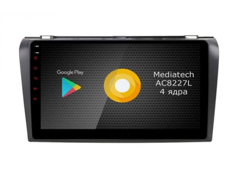 Штатная магнитола RS-2413 3 BK (2003-2009) Android 10.0