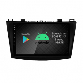 Магнитола Android 9 Мазда 3 BL (2009-2013) Roximo RI-2414