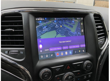 Навигация в Jeep Grand Cherokee (Android, 2014 - 2019)