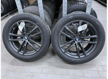 Летние шины BMW X3 G01 и X4 G02 (резина и диски R19) Double Spoke 698M