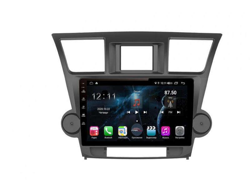 Головное устройство Toyota Highlander (2007-2013) Android 10.0