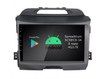 Штатное головное устройство Android 9 Kia Sportage 3 (2014-2016) Roximo RI-2313-M14