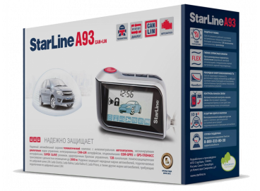 Автосигнализация StarLine A93 CAN+LIN, GSM