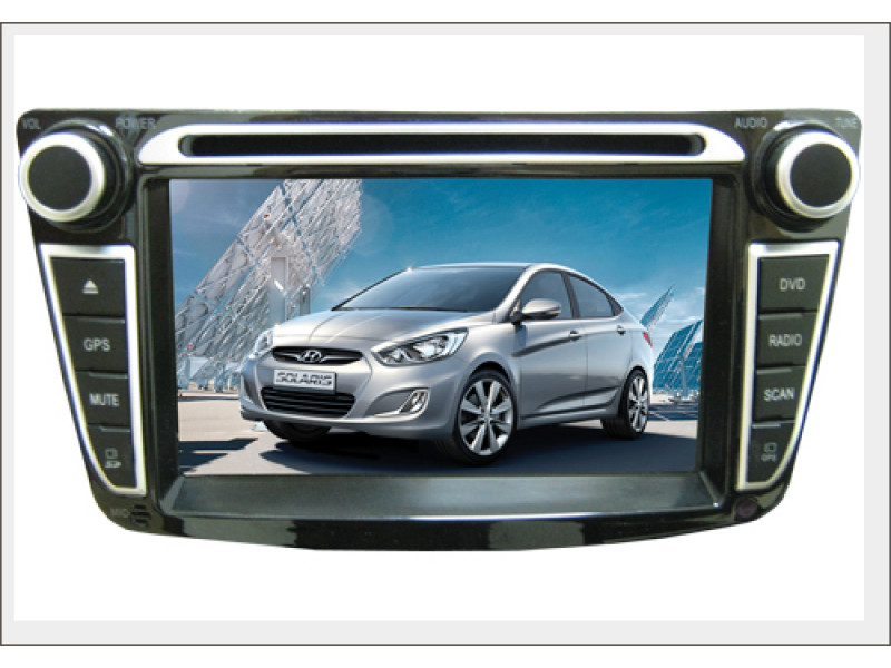 Головное устройство Hyundai Solaris 2010, 2011, 2012, 2013, 2014