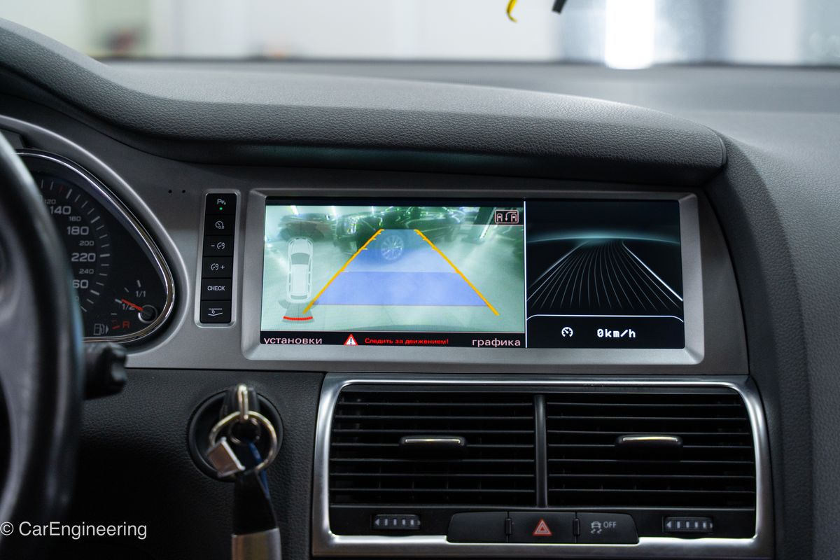 Андроид монитор Audi Q7