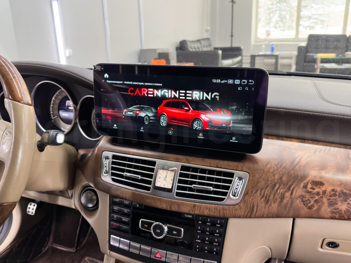 Android, изготовленное специально для Mercedes CLS