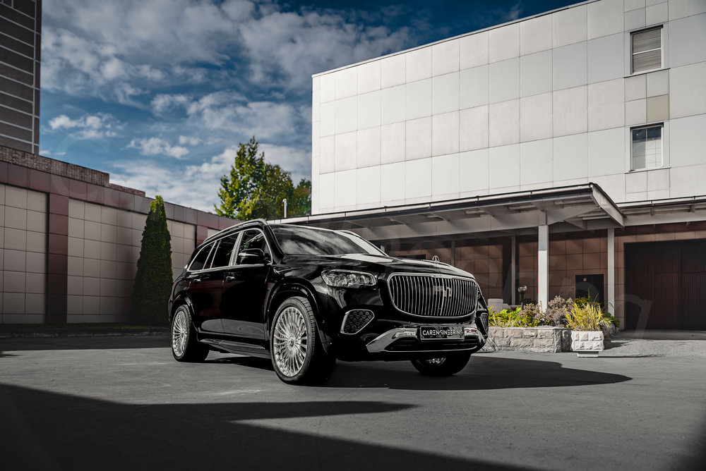 Оклейка Mercedes GLS Maybach полностью в CarEngineering  
