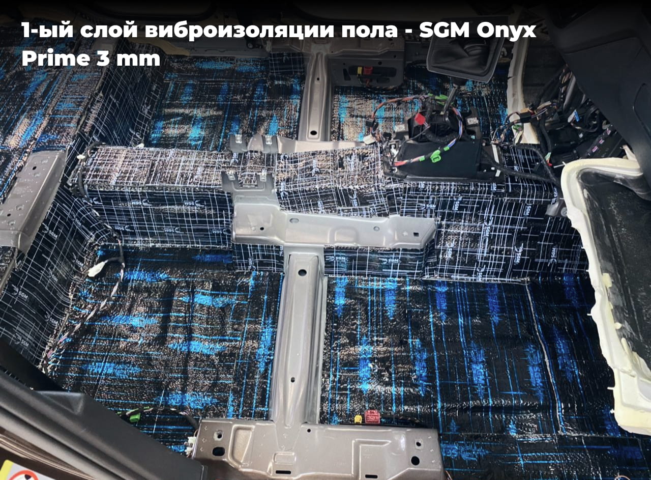 шумоизоляция тигуана