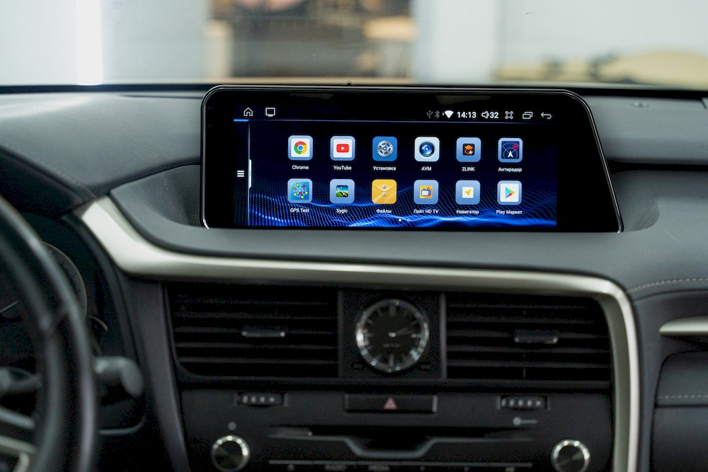 Андроид дисплей Lexus RX