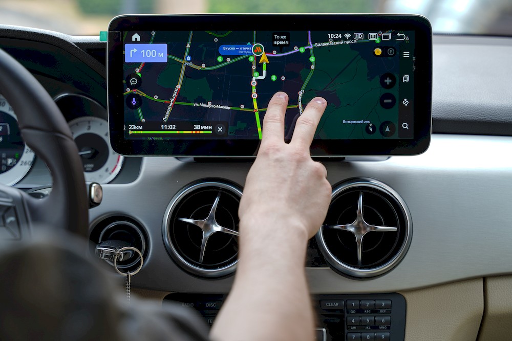 Многофункциональный сенсорный экран для Mercedes GLK