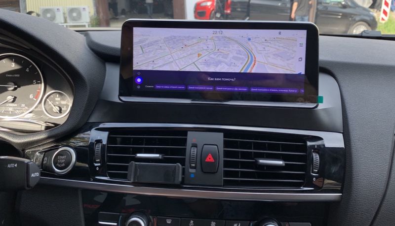 Андроид монитор BMW X3 F25