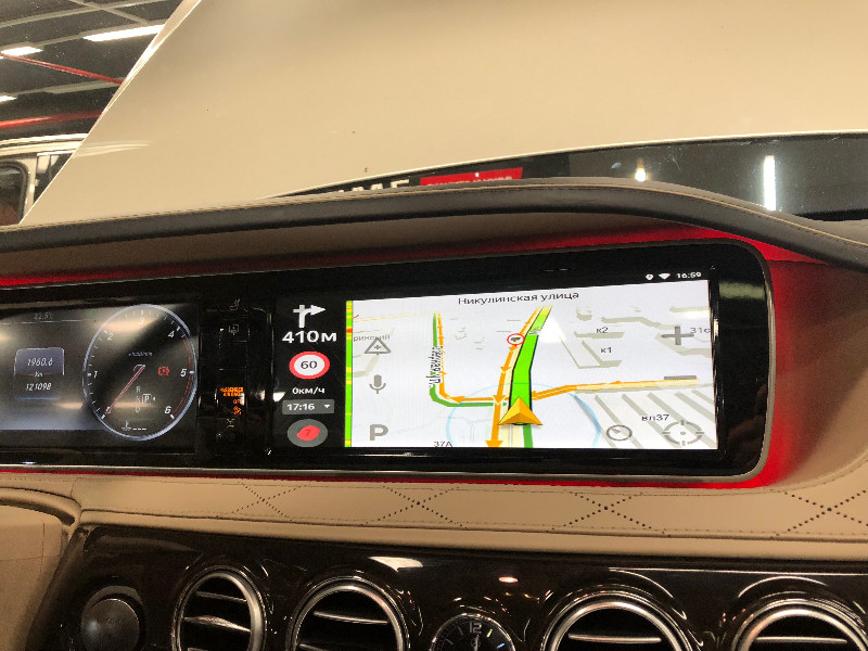 Навигация Mercedes W222 на Андроид